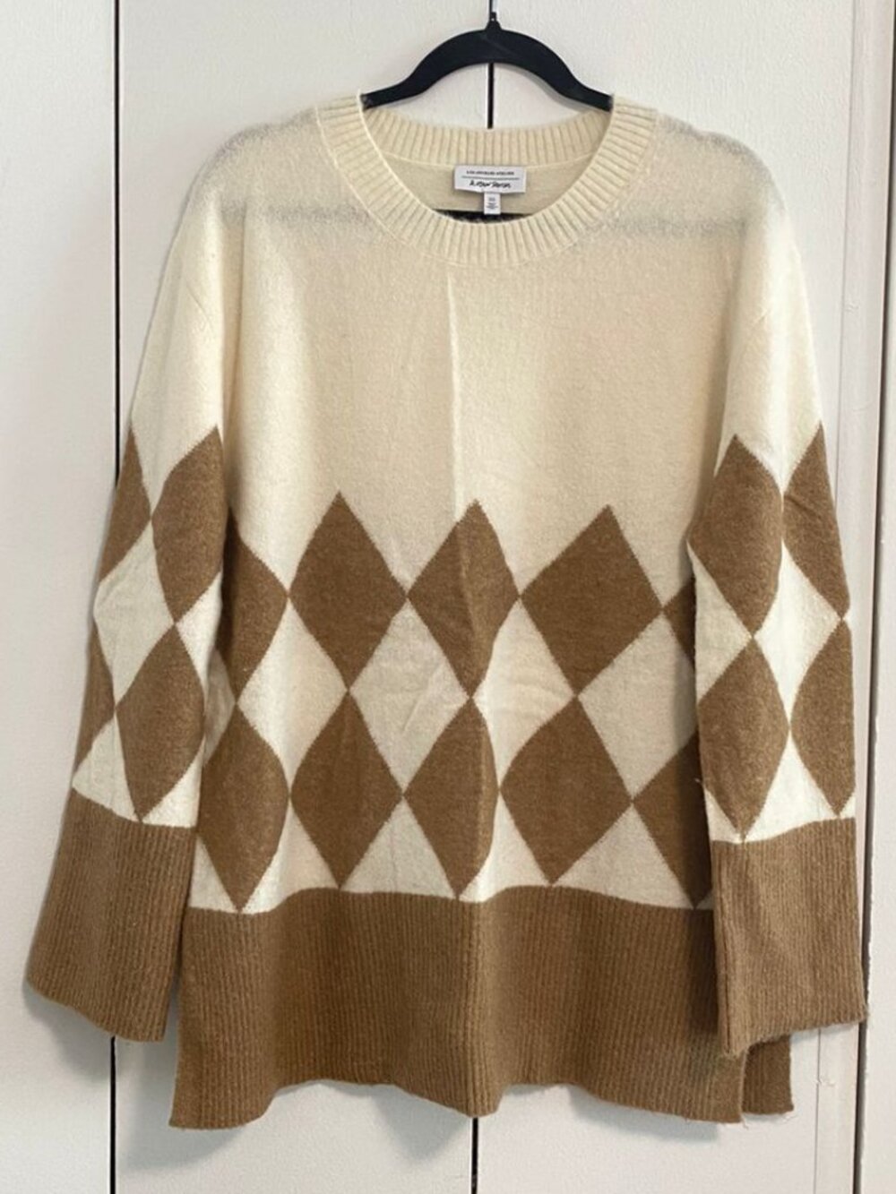 & Other Stories - Argyle Knit Sweater